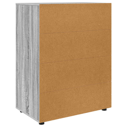 Storage Cabinets Grey Sonoma 80 x 48 x 105 cm Engineered Wood
