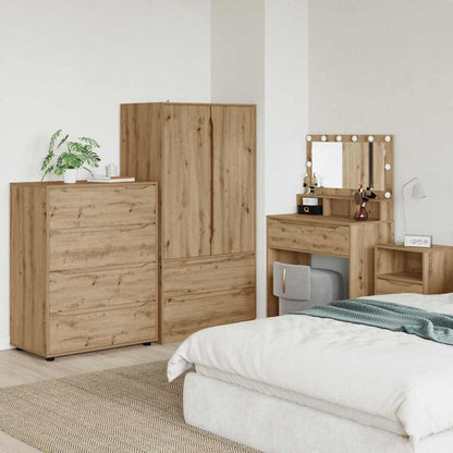 Storage Cabinets 2 pcs Artisan Oak 80 x 48 x 105 cm