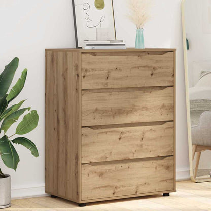 Storage Cabinets 2 pcs Artisan Oak 80 x 48 x 105 cm