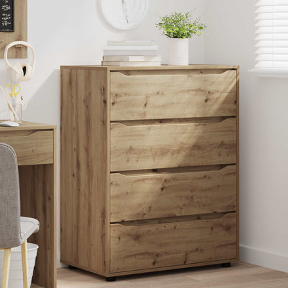 Storage Cabinets 80 x 48 x 105 cm Engineered Wood Artisan Oak