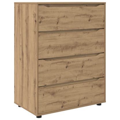 Storage Cabinets 80 x 48 x 105 cm Engineered Wood Artisan Oak