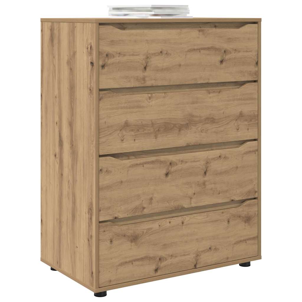 Storage Cabinets 2 pcs Artisan Oak 80 x 48 x 105 cm