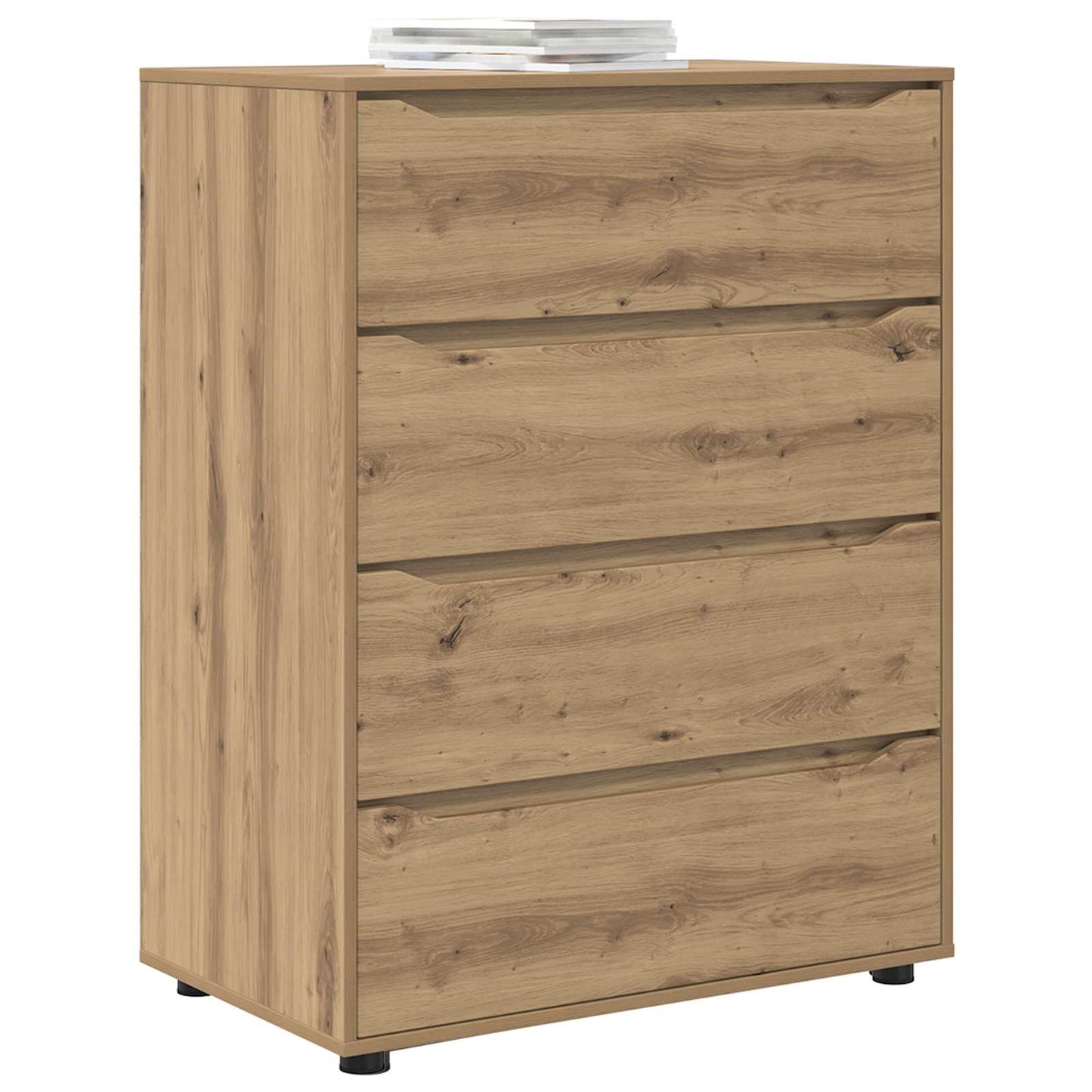 Storage Cabinets 80 x 48 x 105 cm Engineered Wood Artisan Oak