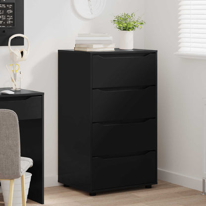 Storage Cabinets 60 x 48 x 105 cm Engineered Wood Black