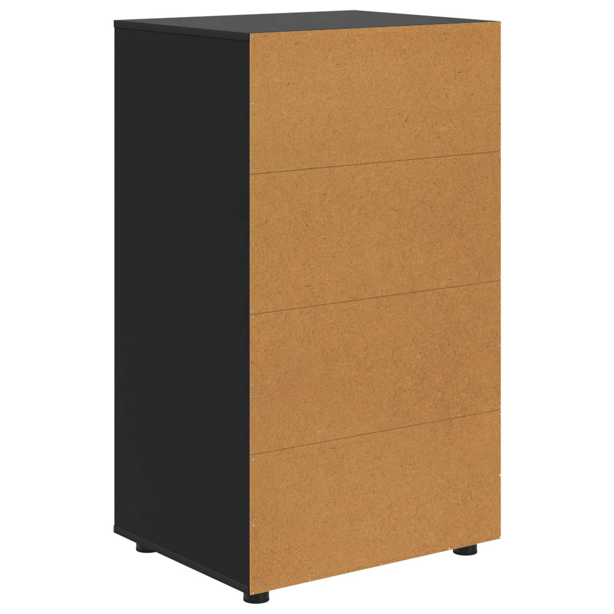 Storage Cabinets 60 x 48 x 105 cm Engineered Wood Black