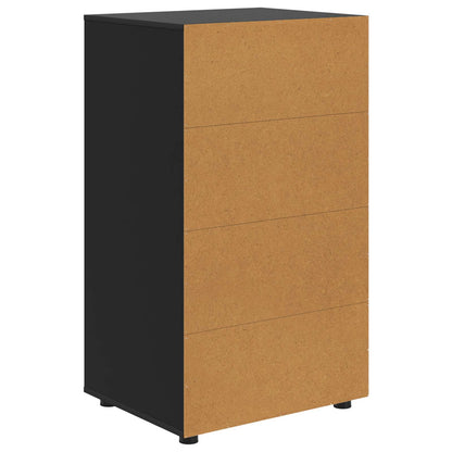 Storage Cabinets 60 x 48 x 105 cm Engineered Wood Black