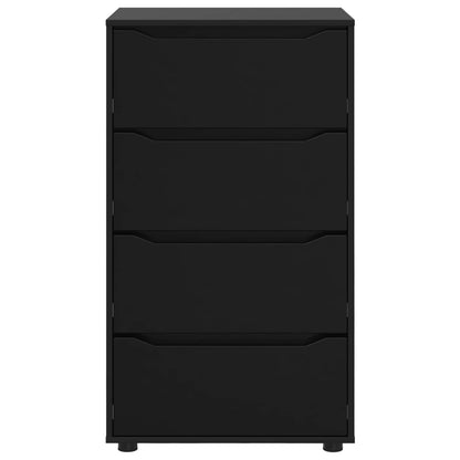 Storage Cabinets 60 x 48 x 105 cm Engineered Wood Black