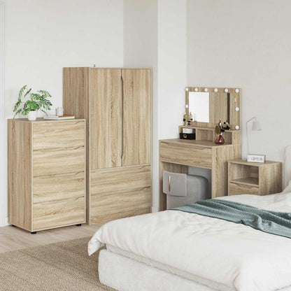 Storage Cabinets 60 x 48 x 105 cm Engineered Wood Sonoma Oak