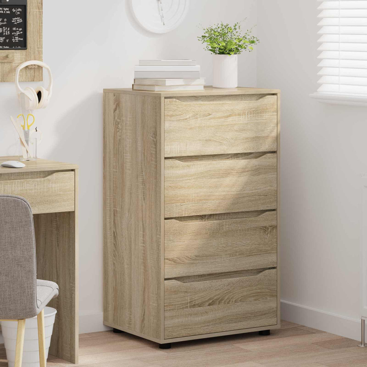 Storage Cabinets 60 x 48 x 105 cm Engineered Wood Sonoma Oak