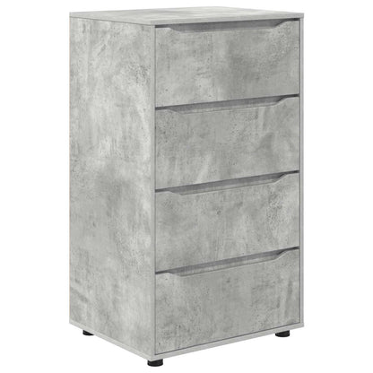 Storage Cabinets 60 x 48 x 105 cm Engineered Wood Concrete Grey