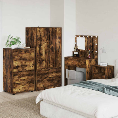 Storage Cabinets 60 x 48 x 105 cm Engineered Wood Smoked Oak