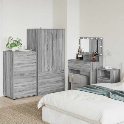 Storage Cabinets 60 x 48 x 105 cm Engineered Wood Grey Sonoma
