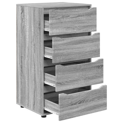 Storage Cabinets 60 x 48 x 105 cm Engineered Wood Grey Sonoma