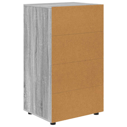 Storage Cabinets 60 x 48 x 105 cm Engineered Wood Grey Sonoma