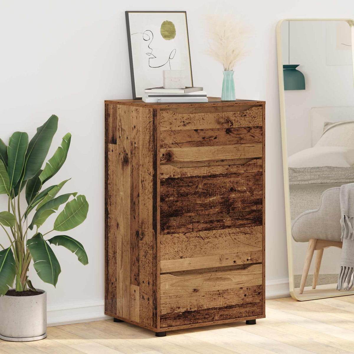 Storage Cabinets 60 x 48 x 105 cm Engineered Wood Old Wood