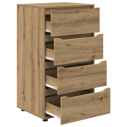 Storage Cabinets 60 x 48 x 105 cm Engineered Wood Artisan Oak