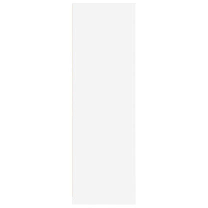 Bathroom Cabinet White 79.5 x 49 x 156 cm Engineered Wood