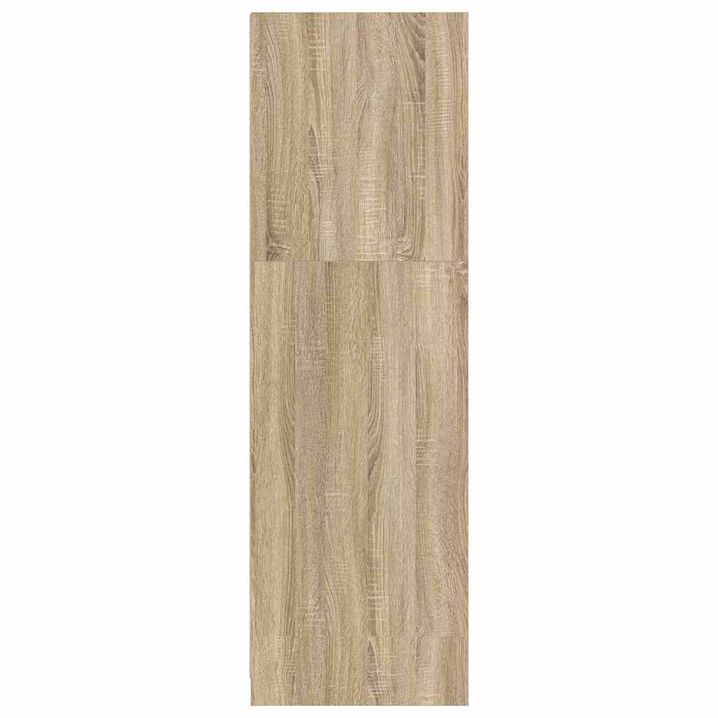 Wardrobe Manual Sonoma Oak 79.5 x 49 x 156 cm Engineered Wood
