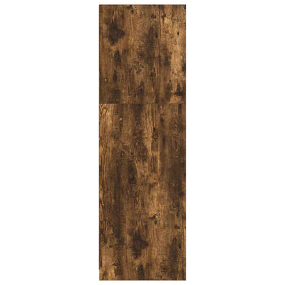 Wardrobe Manual Smoked Oak 79.5 x 49 x 156 cm Engineered Wood