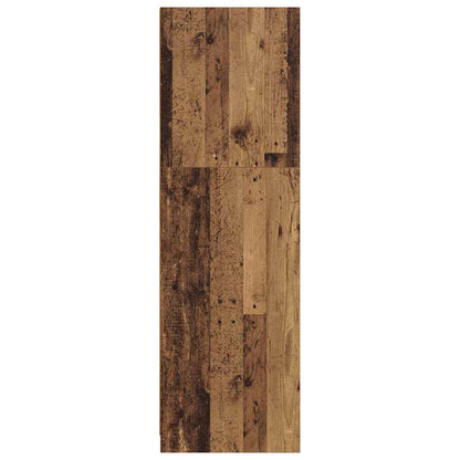 Wardrobe with Door Old Wood 79.5 x 49 x 156 cm Engineered Wood