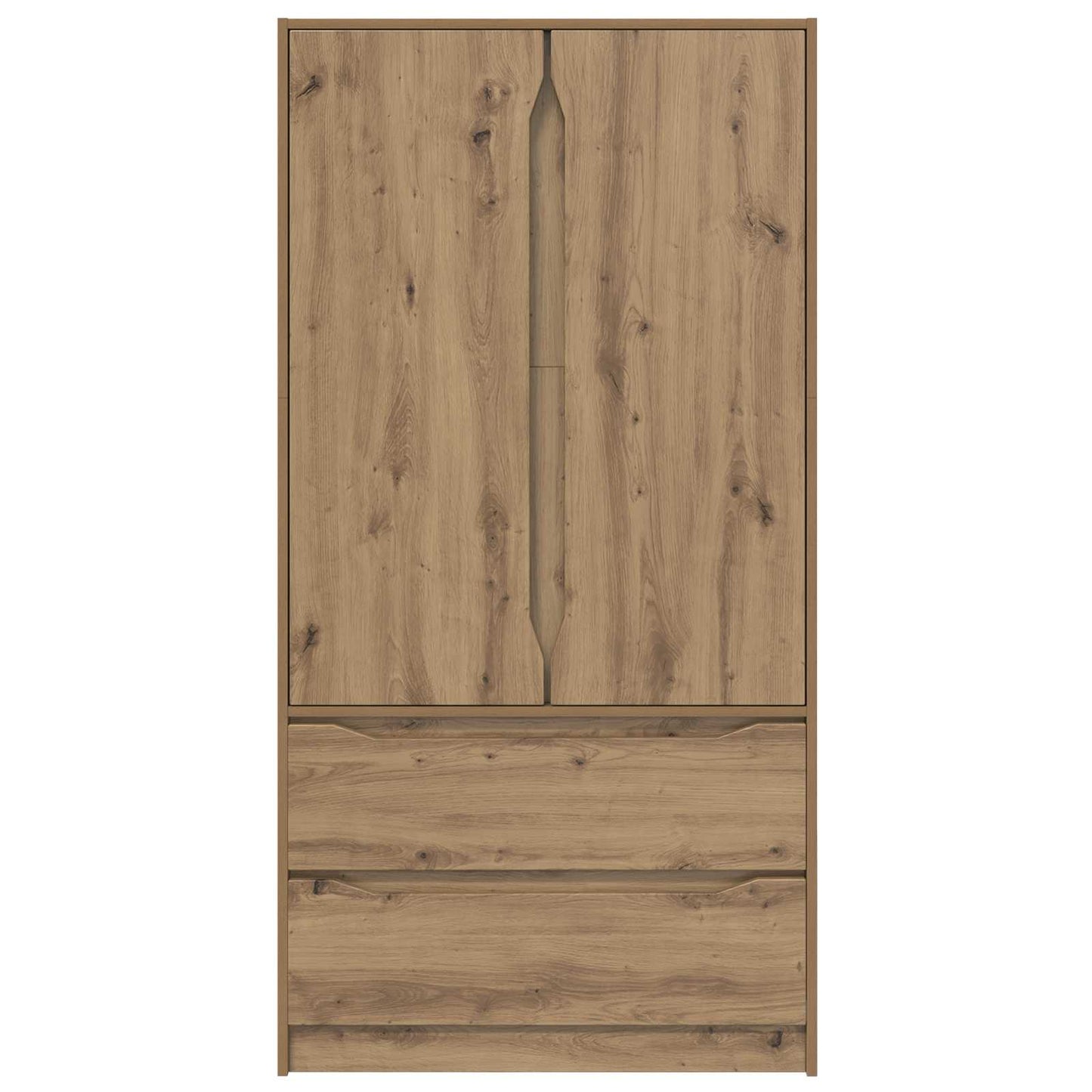 Wardrobe Manual Artisan Oak 79.5 x 49 x 156 cm Engineered Wood