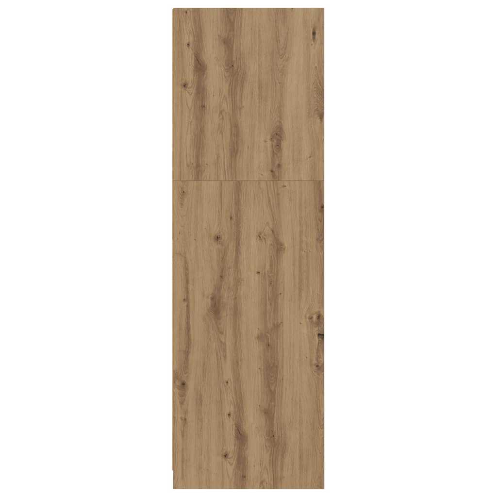 Wardrobe Manual Artisan Oak 79.5 x 49 x 156 cm Engineered Wood