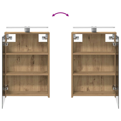 Bathroom Cabinet Set 5 pcs Artisan Oak 43 x 16 x 62.5 cm