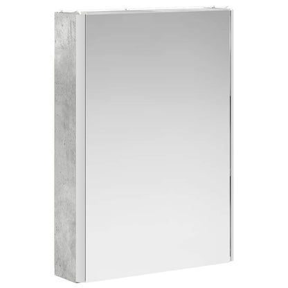 Bathroom Cabinet Set 5 pcs Concrete Grey 43 x 11.5 x 60.5 cm