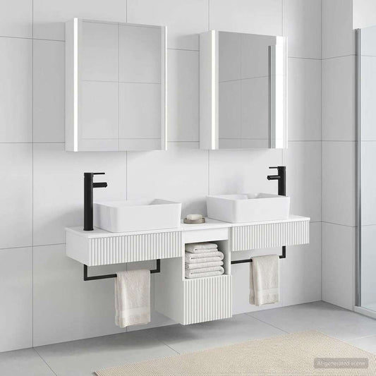 Bathroom Cabinet Set 5 pcs White 53 x 15.5 x 70 cm
