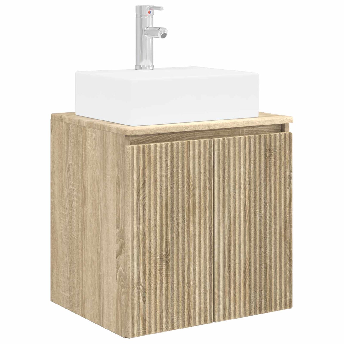 Bathroom Cabinet Set 5 pcs Sonoma Oak Engineered Wood