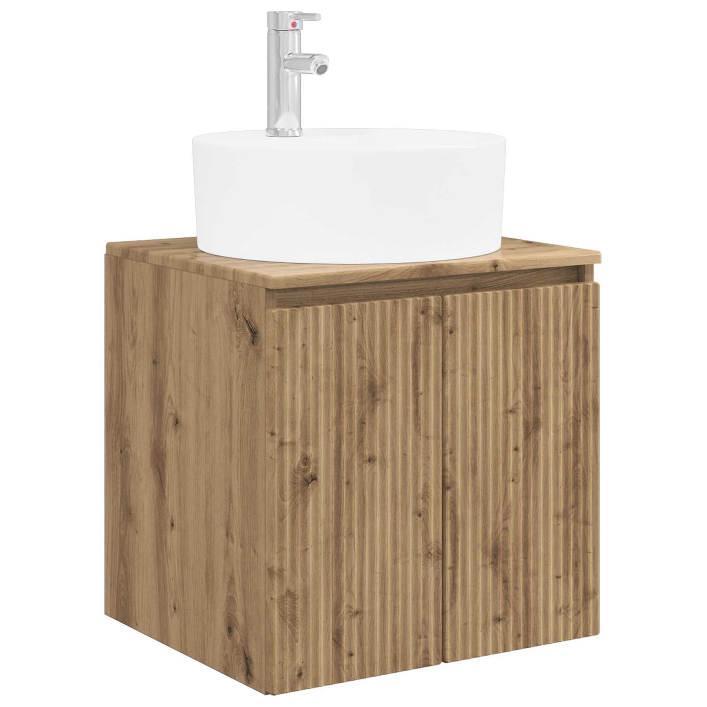 Bathroom Cabinet Set 5 pcs Artisan Oak Engineered Wood