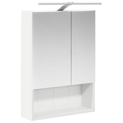 Bathroom Cabinet Set 5 pcs White Engineered Wood