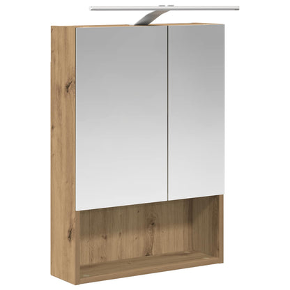 Bathroom Cabinet Set 5 pcs Artisan Oak Engineered Wood