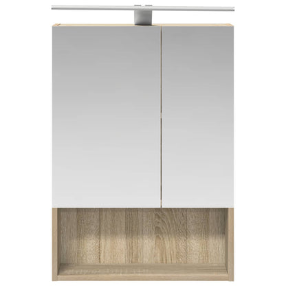 Bathroom Cabinet Set 5 pcs Sonoma Oak Engineered Wood