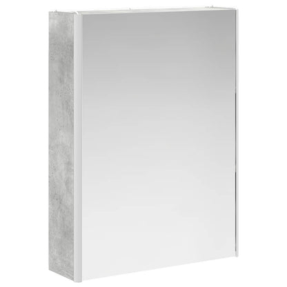 Bathroom Cabinet Set 5 pcs Concrete Grey Engineered Wood