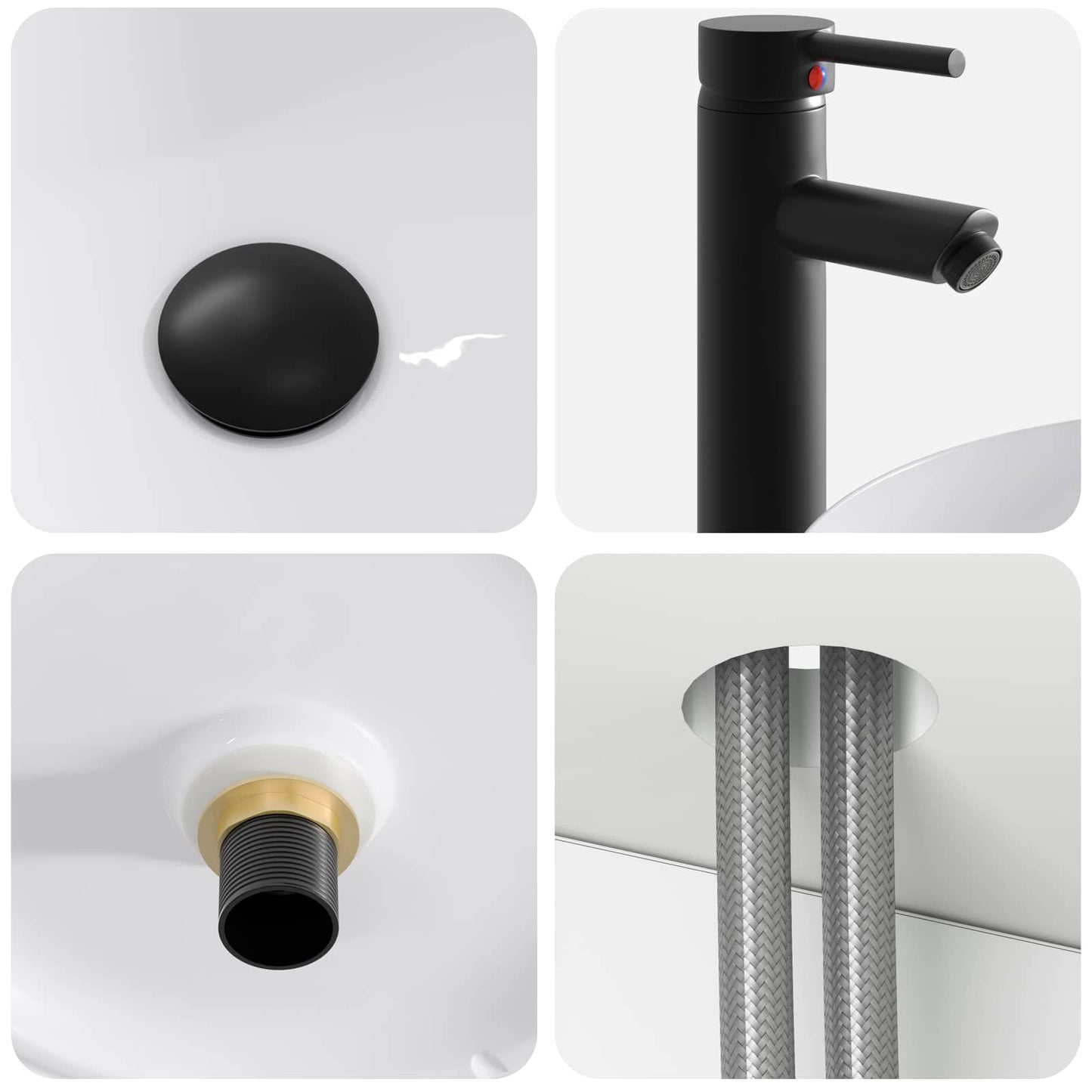 Bathroom Cabinet Set 5 pcs White 50 x 14.5 x 70 cm