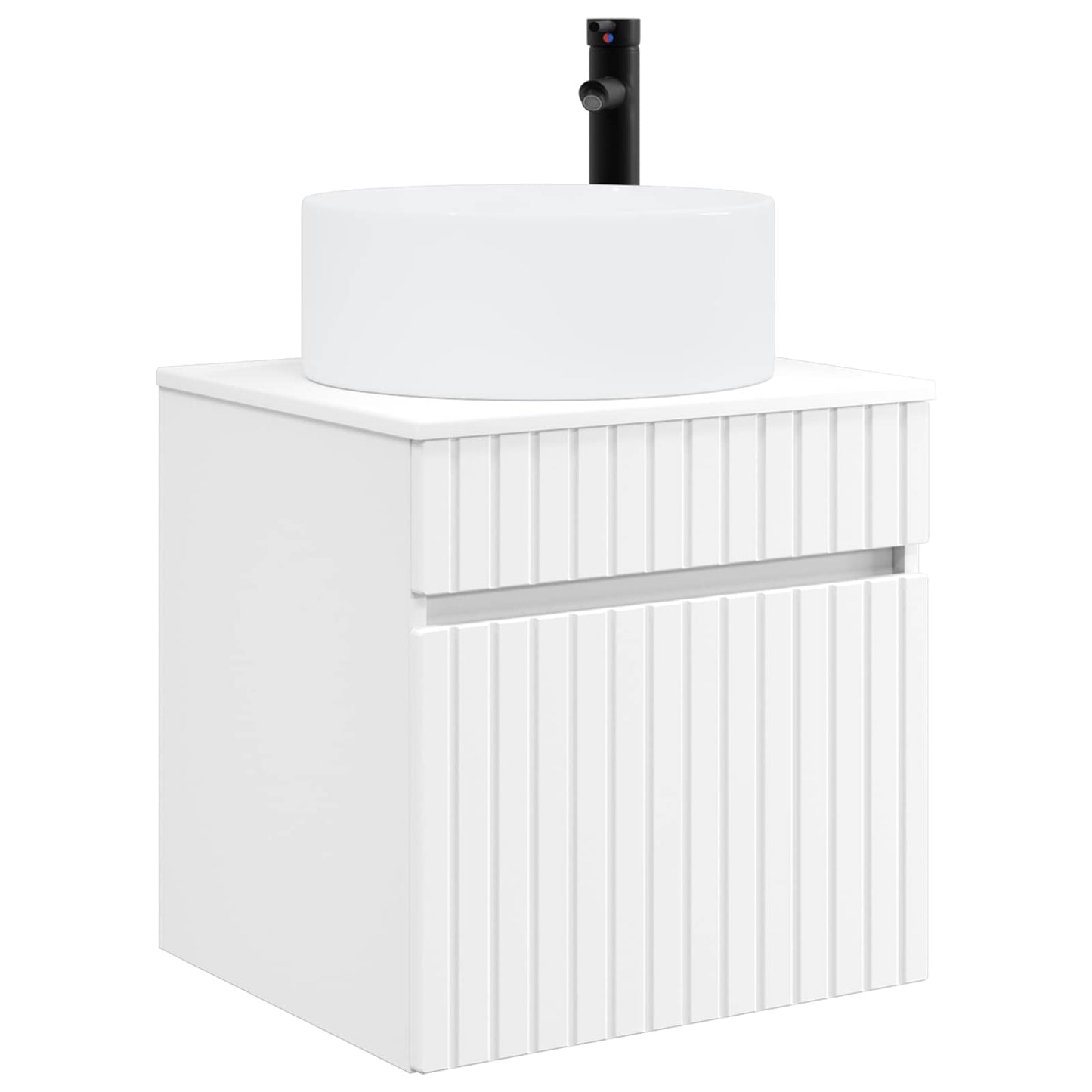 Bathroom Cabinet Set 4 pcs White 103.5 x 15.5 x 70 cm