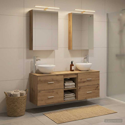 Bathroom Cabinet Set 5 pcs Artisan Oak 50 x 14.5 x 70 cm