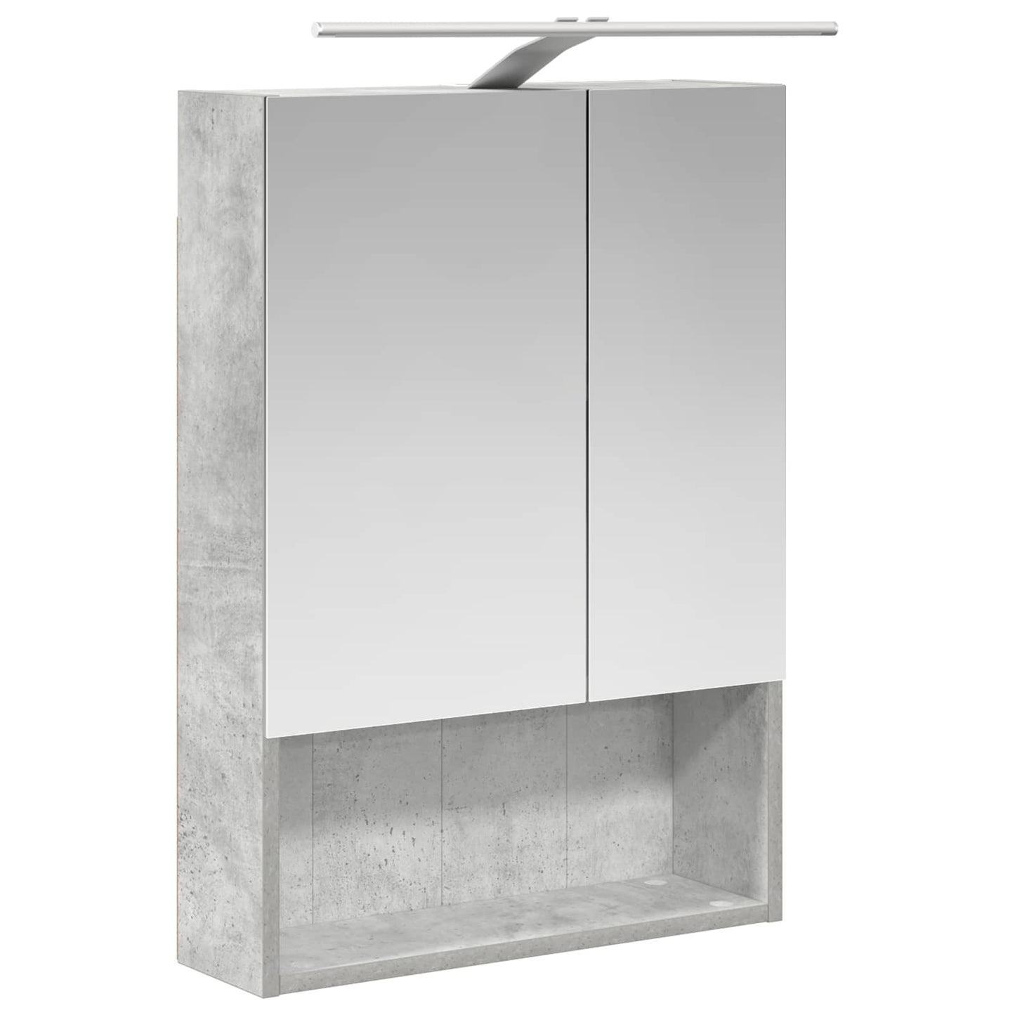 Bathroom Furniture Set 5 pcs Concrete Grey