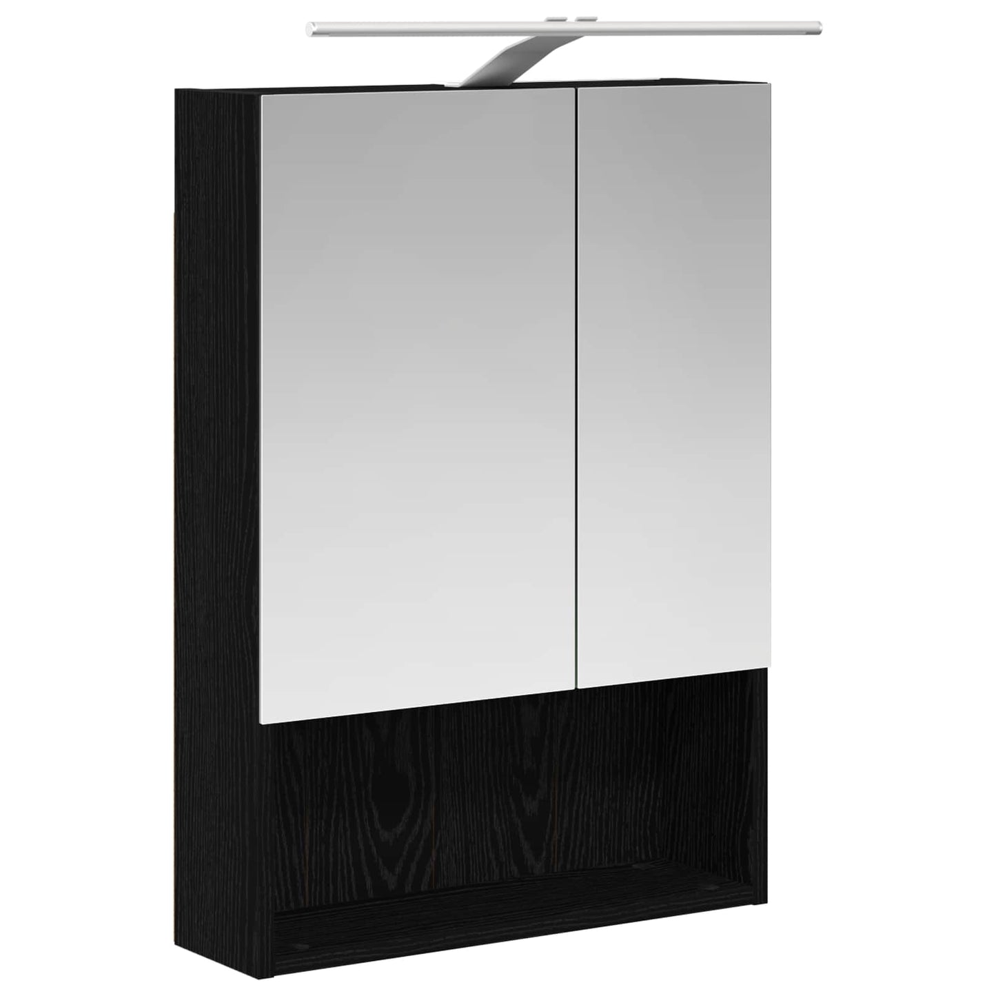 Bathroom Furniture Set 5 pcs Black Oak
