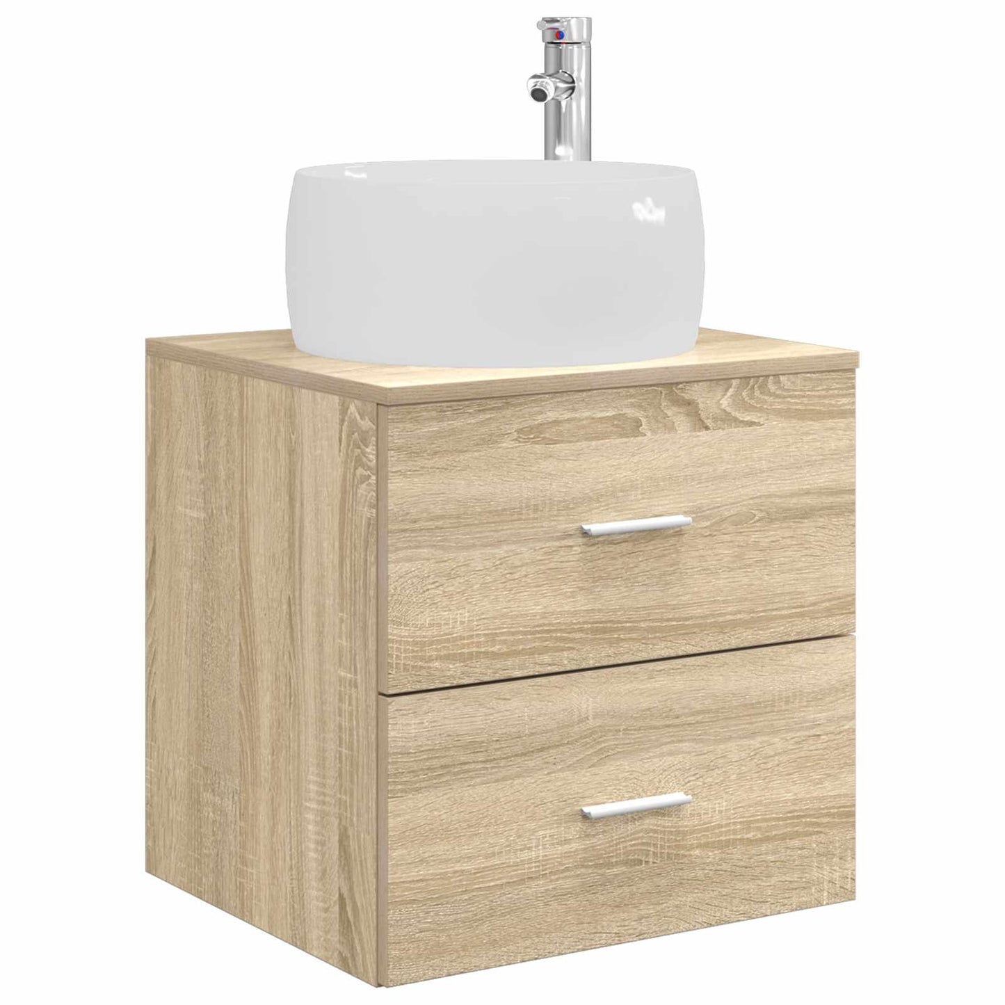 Bathroom Furniture Set 5 pcs Sonoma Oak