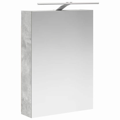 Bathroom Furniture Set 5 pcs Concrete Grey