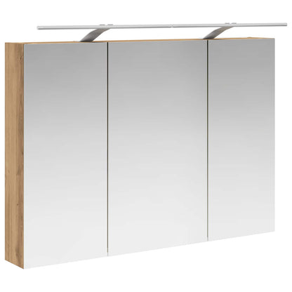 Bathroom Furniture Set 6 pcs Artisan Oak