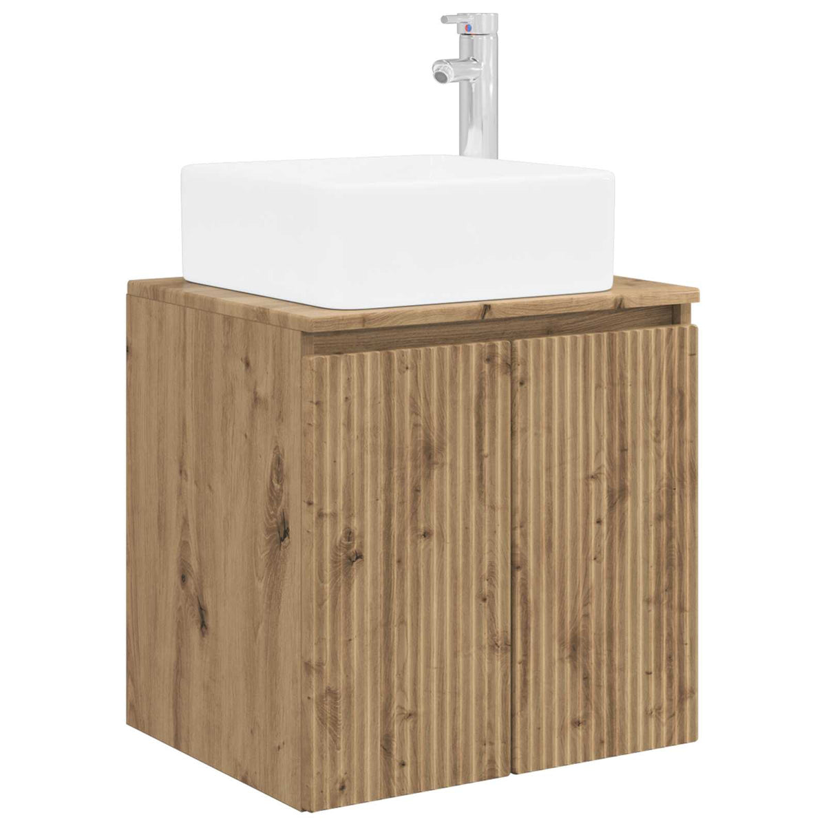 Bathroom Furniture Set 6 pcs Artisan Oak