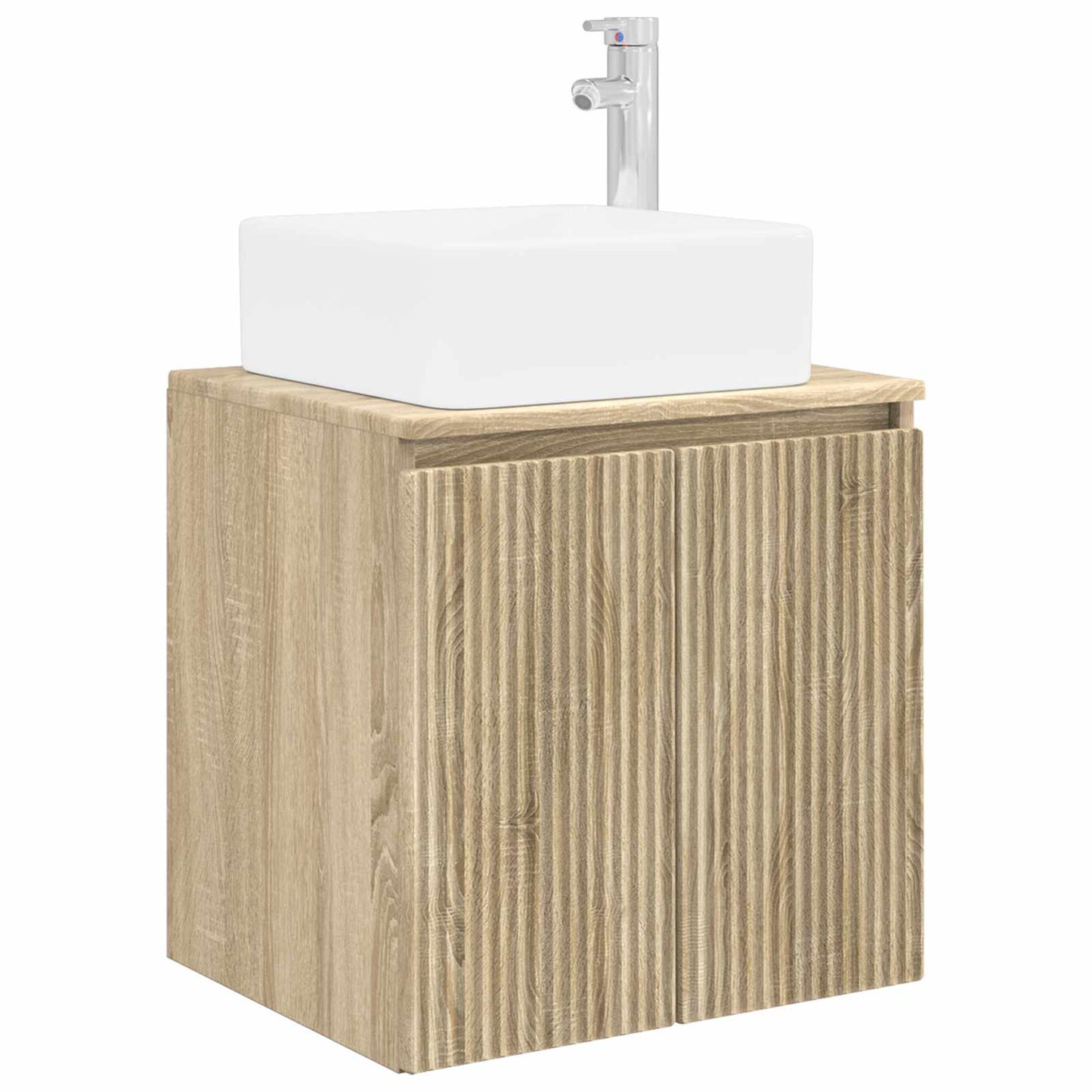 Bathroom Furniture Set 6 pcs Sonoma Oak