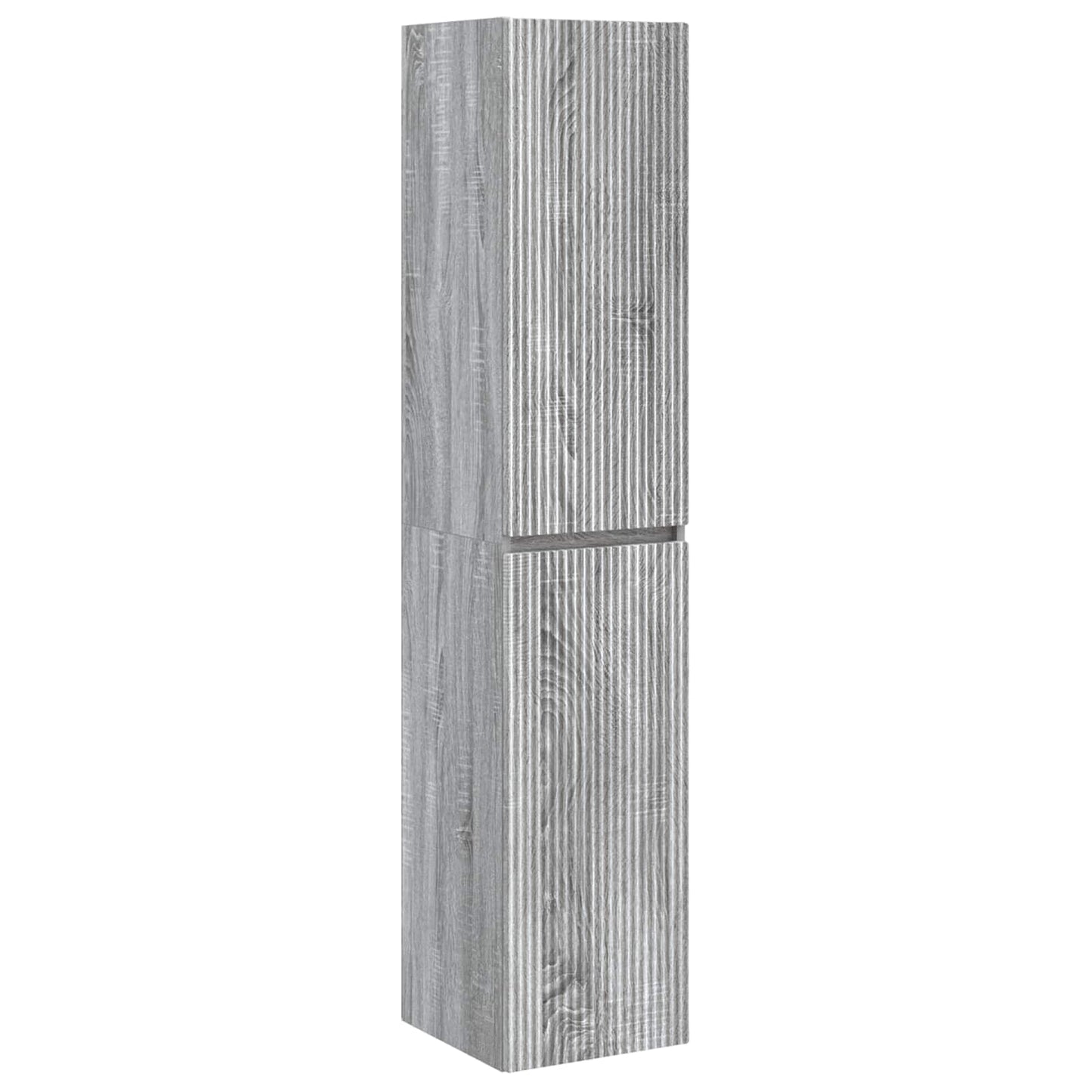 Bathroom Furniture Set 6 pcs Grey Sonoma