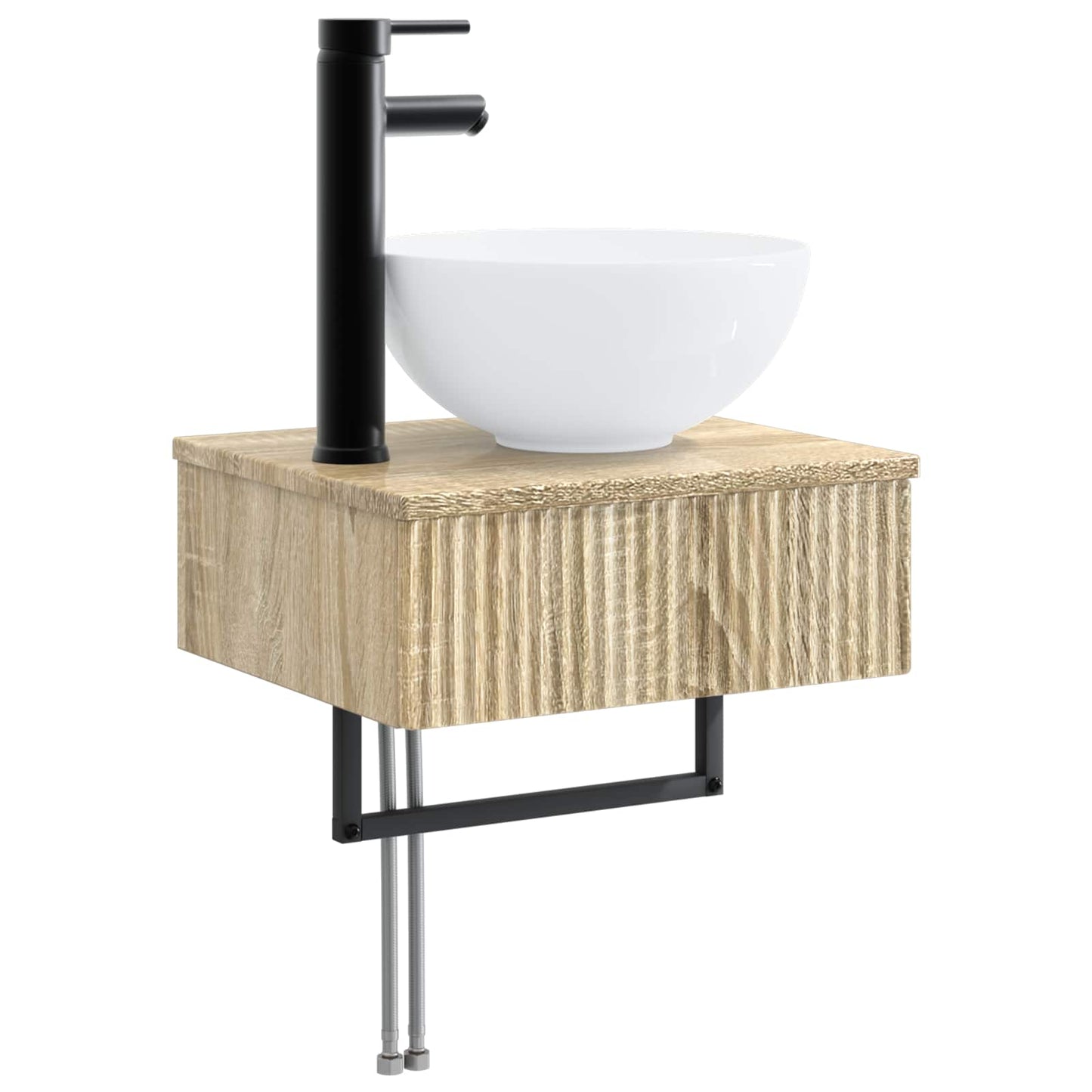 Bathroom Furniture Set 5 pcs Sonoma Oak