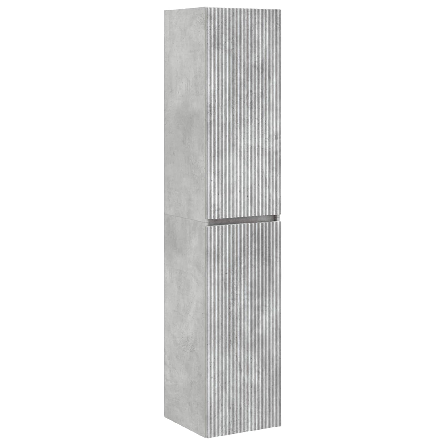 Bathroom Furniture Set 5 pcs Concrete Grey