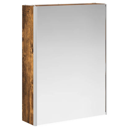 Bathroom Furniture Set 5 pcs Smoked Oak
