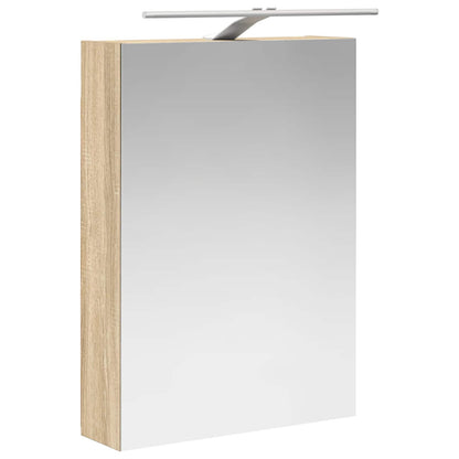Bathroom Cabinet Set 5 pcs Sonoma Oak 50 x 14.5 x 70 cm